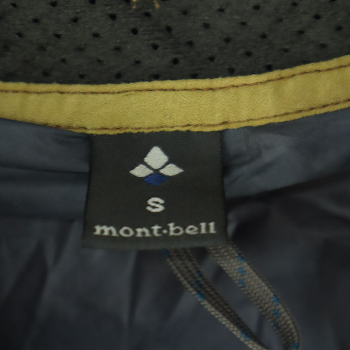 mont-bell モンベル ワンポイントロゴ 長袖 クリマエアライニング フリースジャケット S ブラウン系 1106485 メンズ