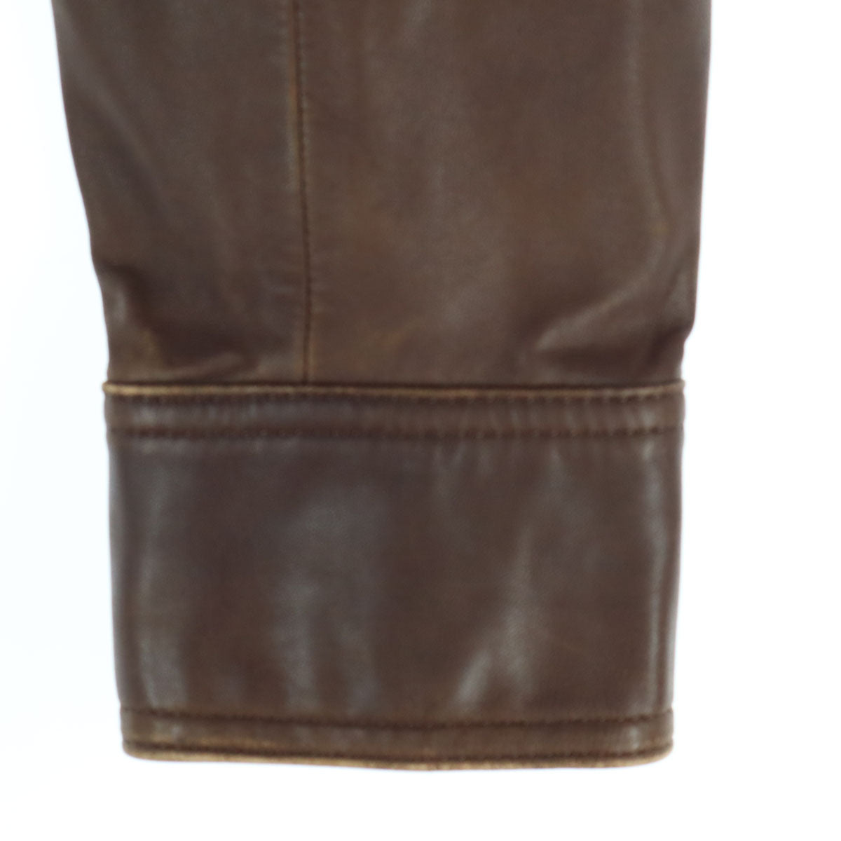 Michael Kors マイケルコース 長袖 レザージャケット 6 ブラウン レディース