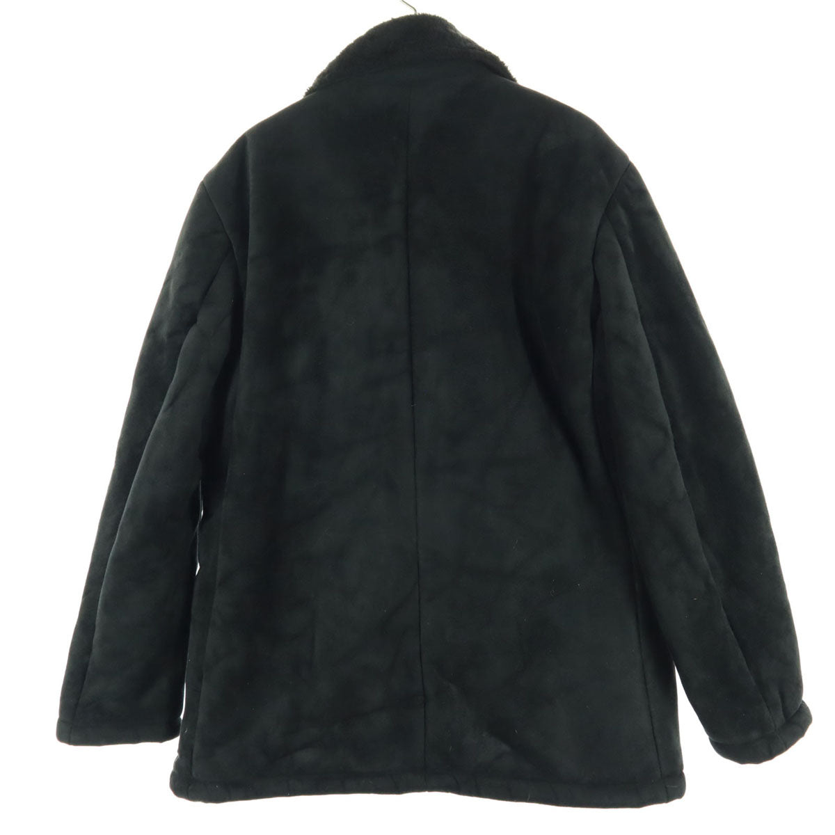 B.B.H.CLOTHING ビービーエイチクロッシング 裏ボア フェイク ムートンジャケット 38 ブラック メンズ