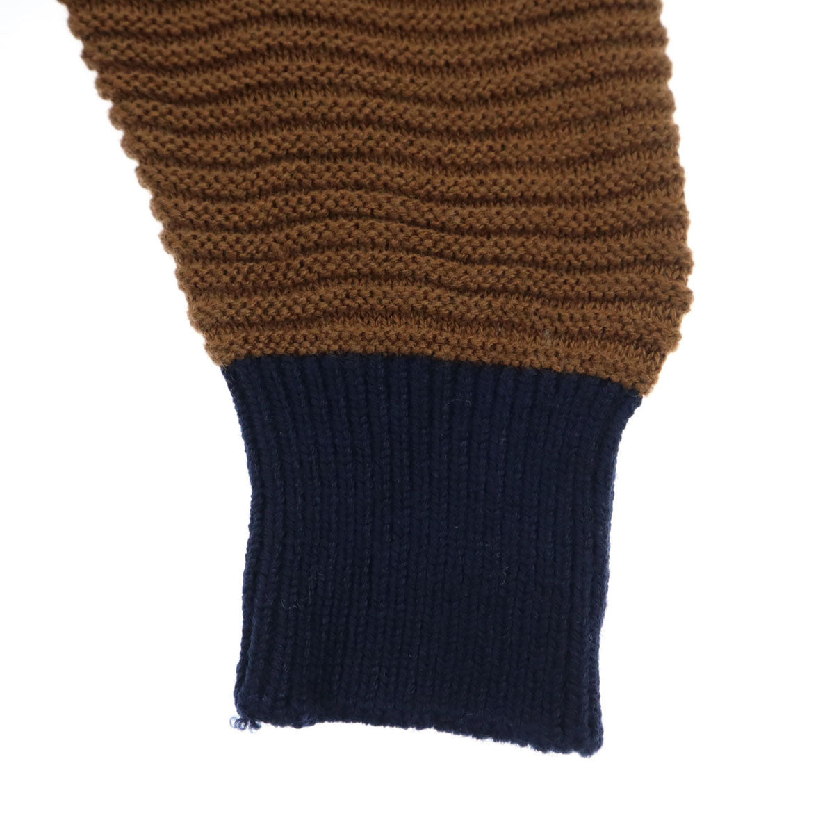 CULLNI クルニ 日本製 ボーダー柄 長袖 セーター 2 ネイビー レディース