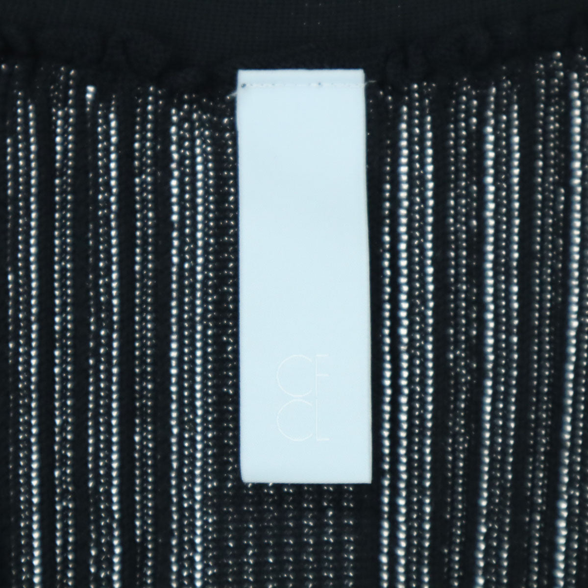 美品 CFCL シーエフシーエル 長袖 カーディガン 1 ブラック CF007KE093 レディース