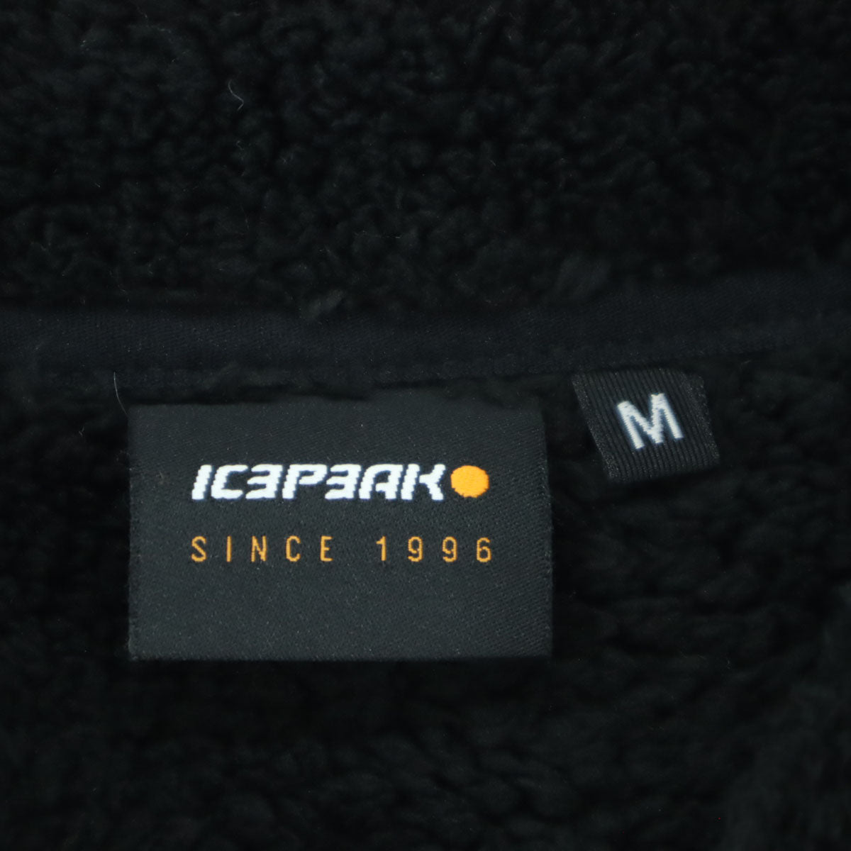 未使用 ICEPEAK アイスピーク ボアジャケット M ブラック フリース レディース