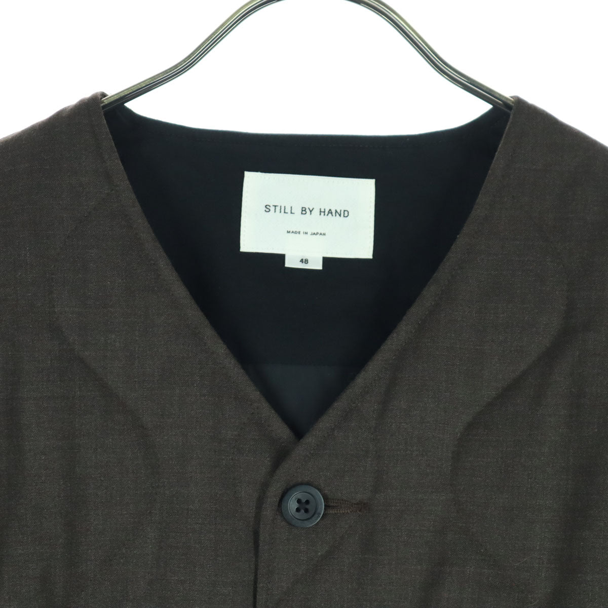 STILL BY HAND スティルバイハンド 2018年 日本製 長袖 シンサレート ブルゾン 48 ブラウン メンズ