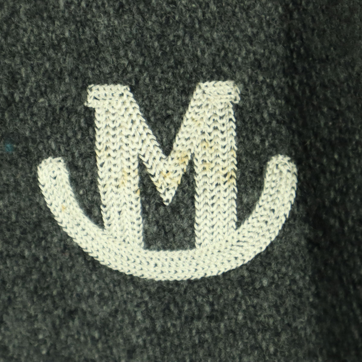 DOG HOUSE ドッグハウス 刺繍 チェーン刺繍 長袖 ジップジャケット M グレー メンズ