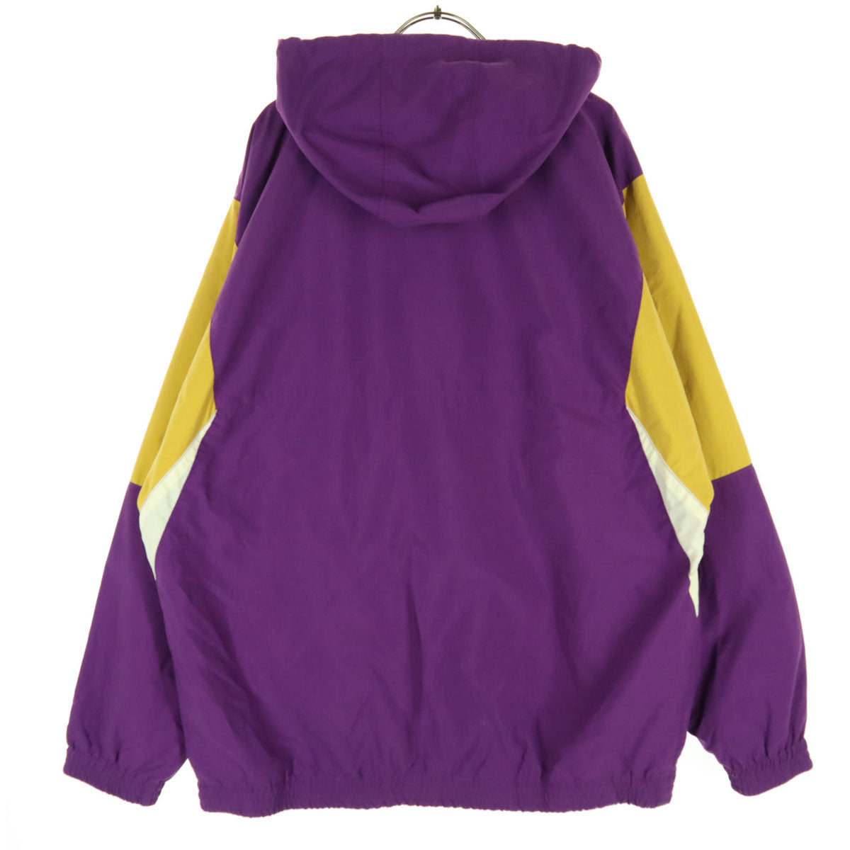 STARTER スターター ロゴ刺繍 ウインドブレーカー XL パープル アノラックパーカー メンズ