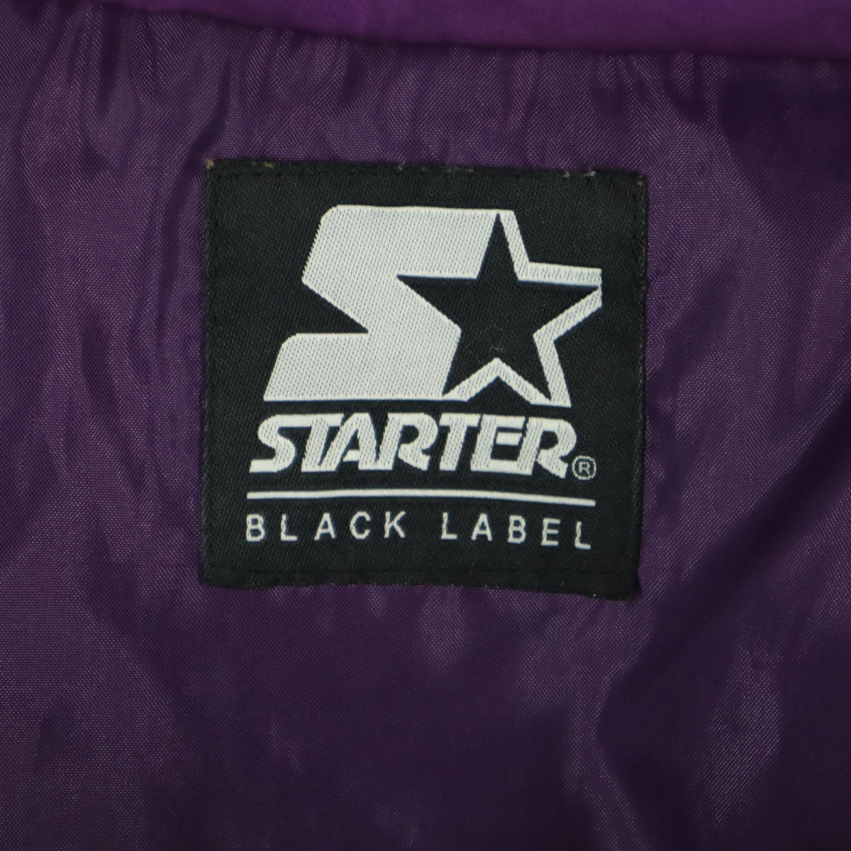 STARTER スターター ロゴ刺繍 ウインドブレーカー XL パープル アノラックパーカー メンズ