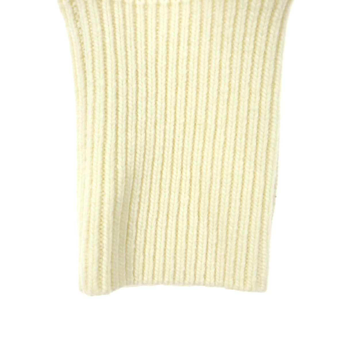 美品 Sov. ソブ 長袖 カシュクール ニットカーディガン 38 ホワイト レディース