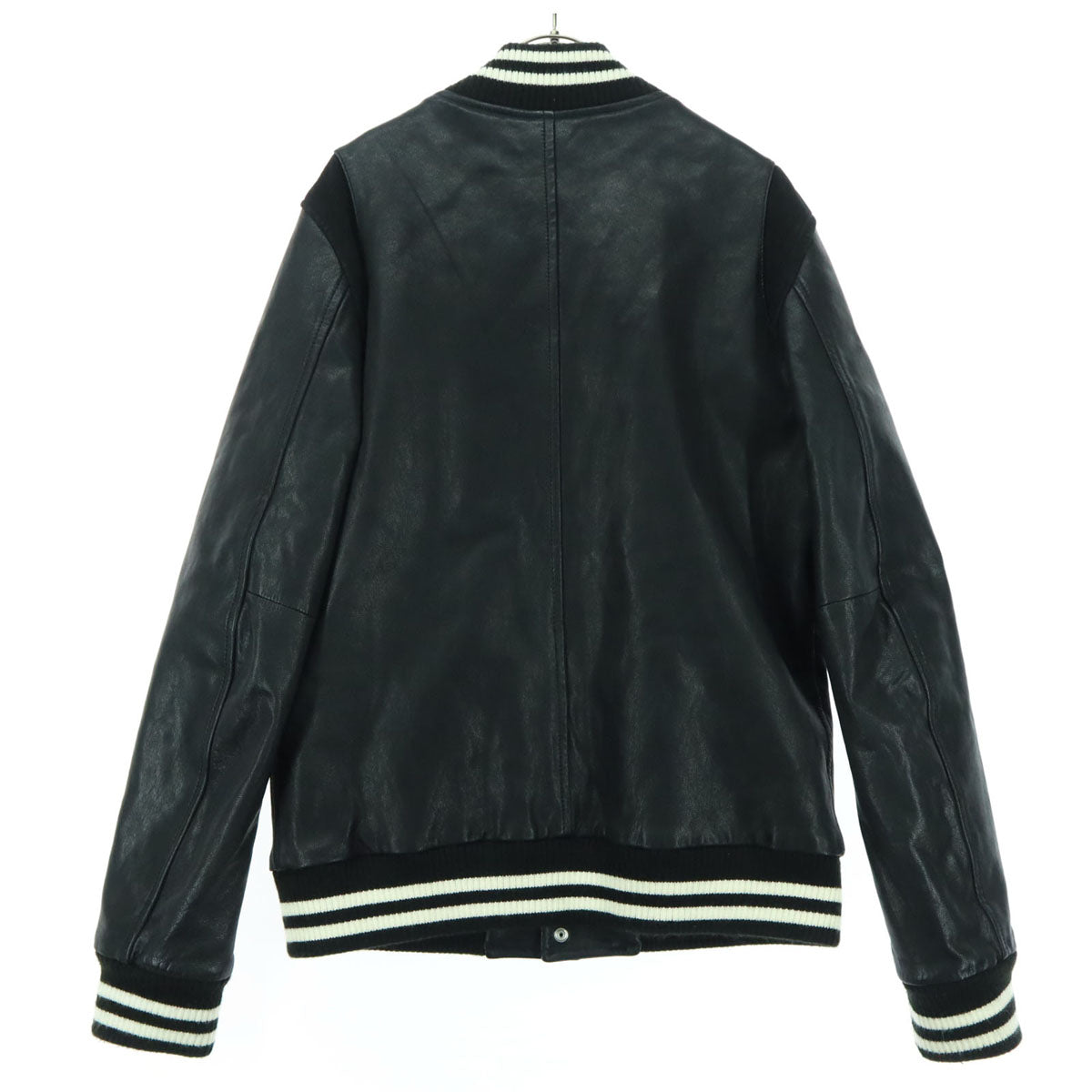 Lui's ルイス 長袖 レザー スタジャン L ブラック 山羊革 メンズ