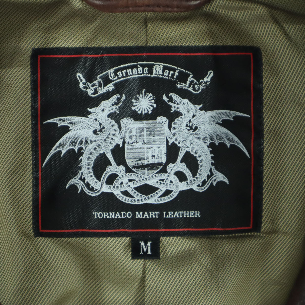 TORNADO MART トルネードマート 長袖 レザーコート M ブラウン系 メンズ