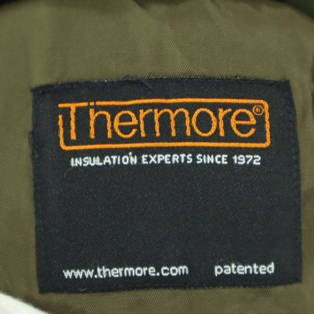 ORCIVAL オーシバル Thermore ワンポイントロゴ 長袖 キルティングジャケット 2 カーキ レディース