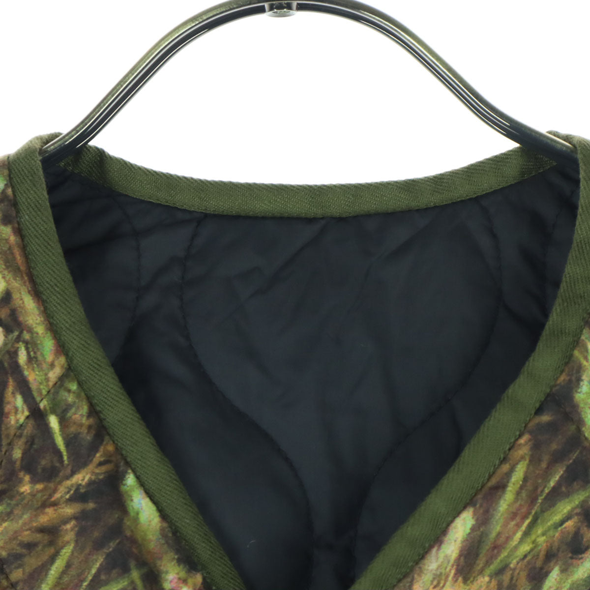 美品 Snugpak スナッグパック シップス 別注 リアルツリーカモ ノースリーブ リバーシブル 中綿ベスト S グリーン SHIPS メンズ