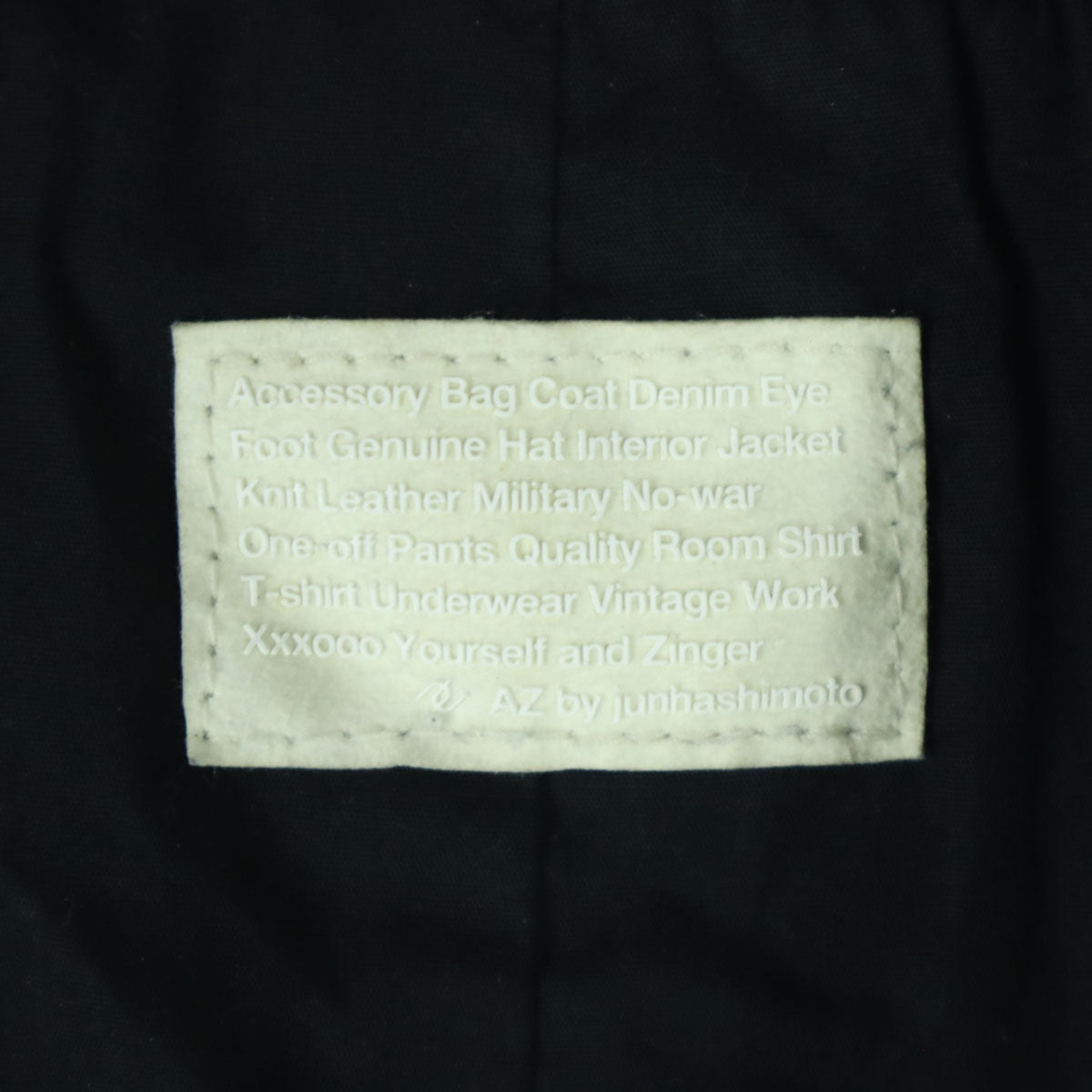 junhashimoto ジュンハシモト 長袖 レザージャケット M ブラック メンズ