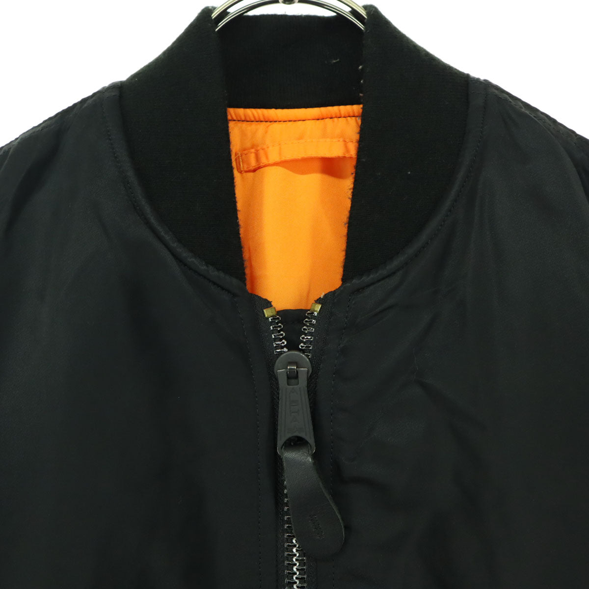 ALPHA INDUSTRIES INC アルファインダストリーズ 長袖 ナイロンジャケット S ブラック リバーシブル メンズ