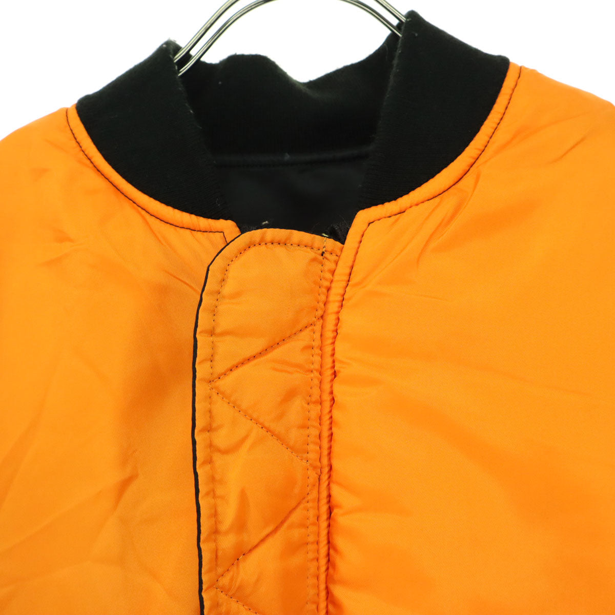 ALPHA INDUSTRIES INC アルファインダストリーズ 長袖 ナイロンジャケット S ブラック リバーシブル メンズ