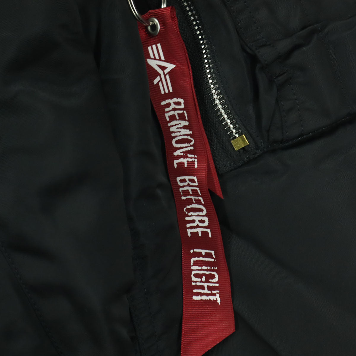 ALPHA INDUSTRIES INC アルファインダストリーズ 長袖 ナイロンジャケット S ブラック リバーシブル メンズ