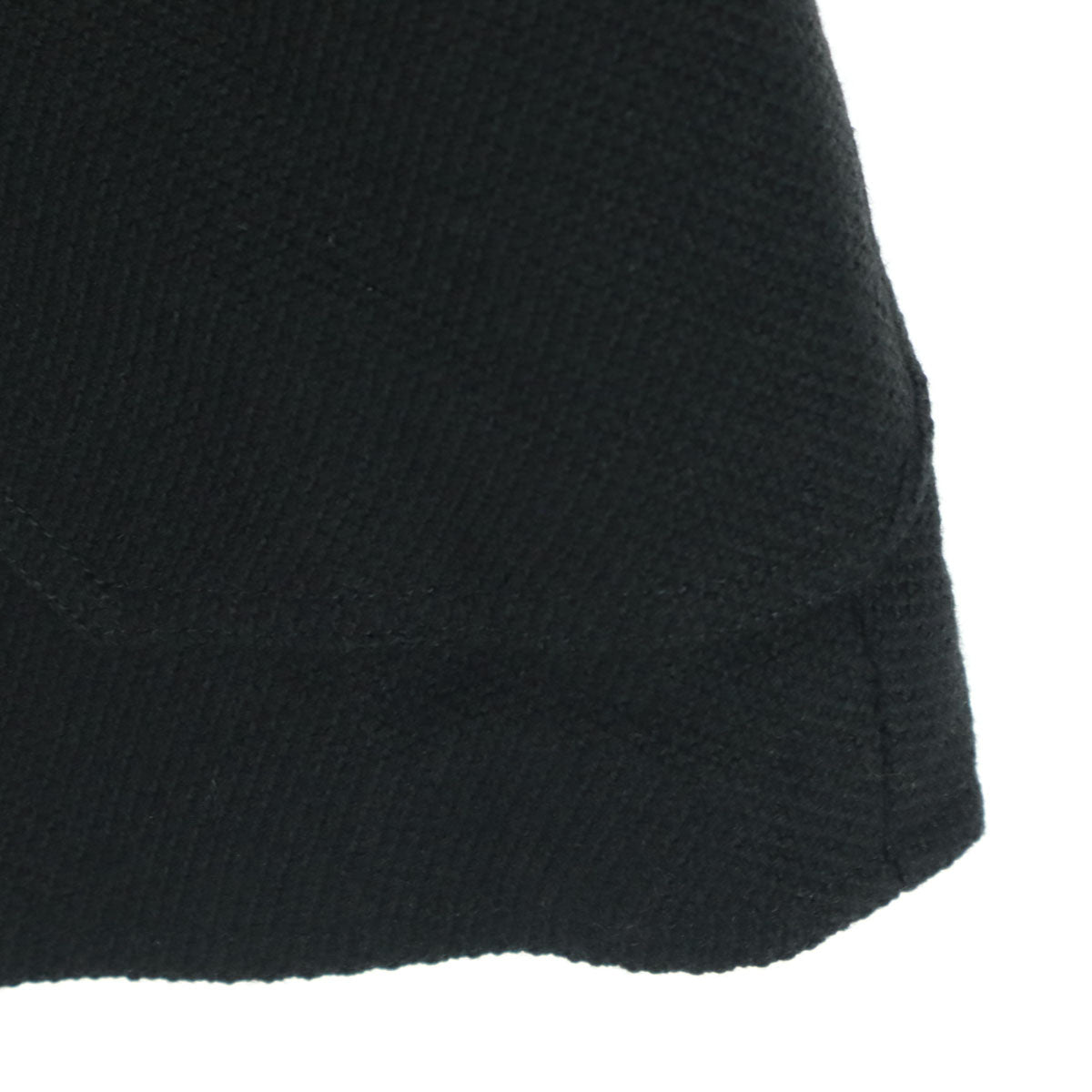 美品 AKM エイケイケム くるみボタン コート S ブラック レディース