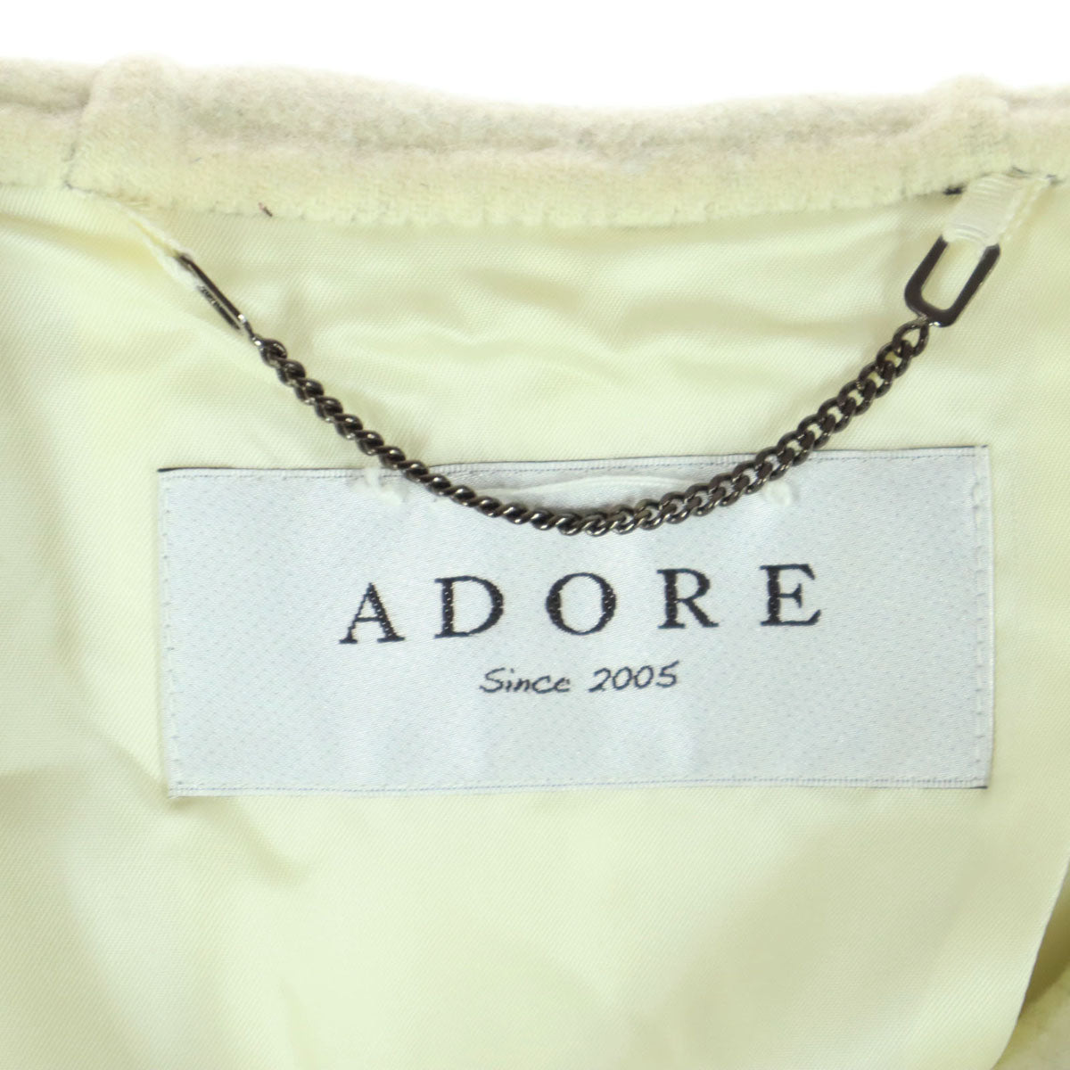 ADORE アドーア 長袖 ダッフルコート 36 ブラック レディース