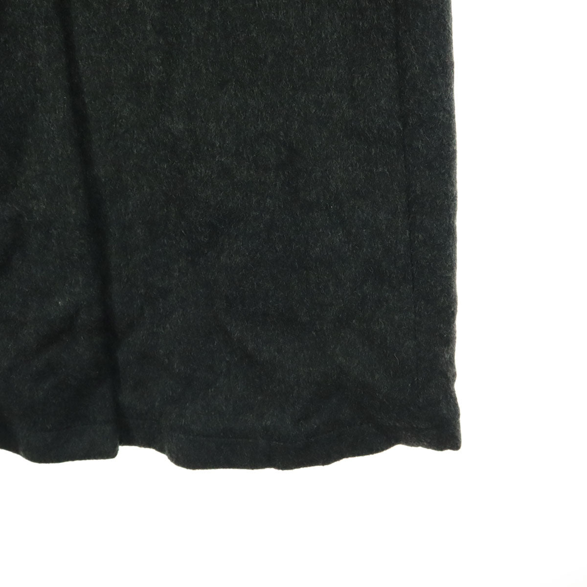 美品 mizuiro ind ミズイロインド 日本製 長袖 ダッフルコート グレー レディース