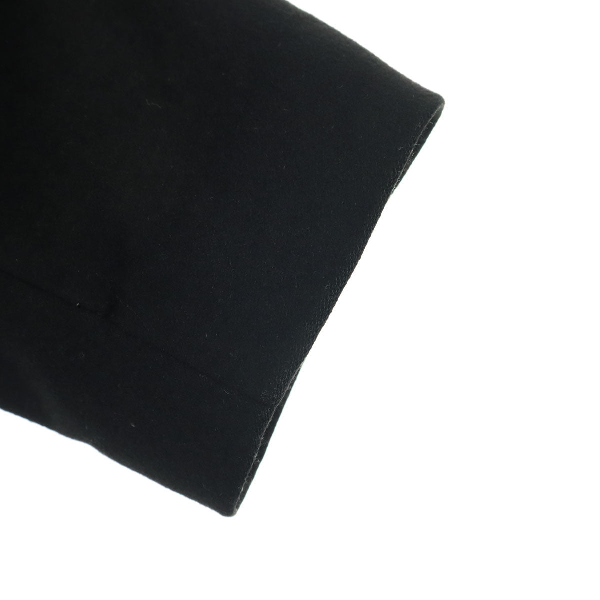 美品 CASHMERE BLEND カシミヤブレンド 長袖 カシミヤ ステンカラーコート A5 ブラック メンズ