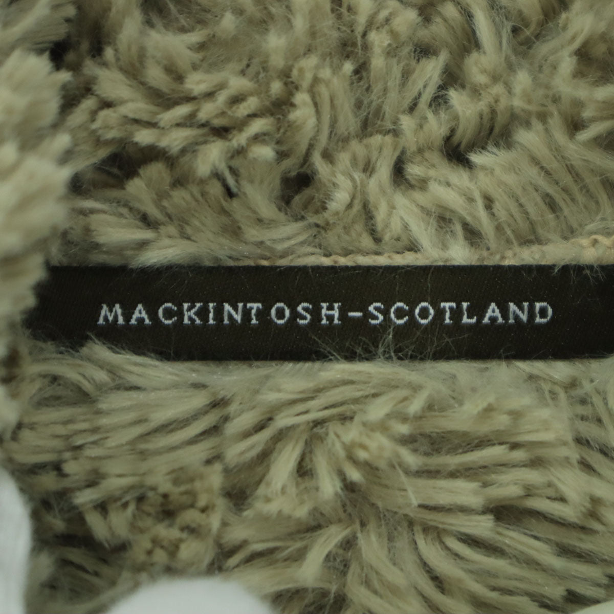 Mackintosh マッキントッシュ 英国製 長袖 キルティングコート 34 ホワイト レディース