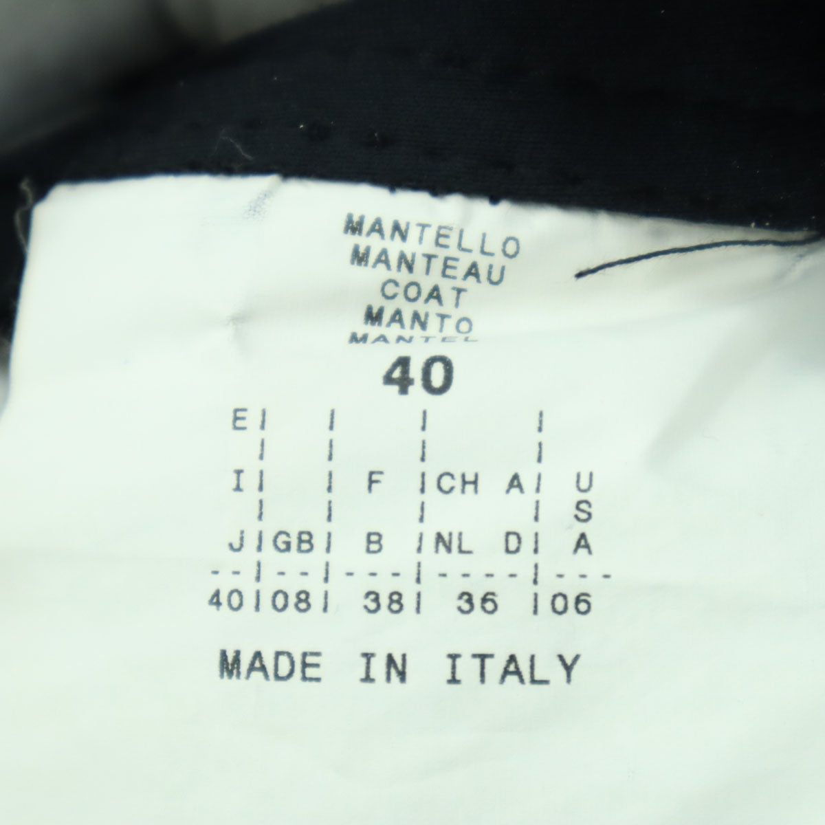 MAX&CO マックスアンドコー 長袖 ロングコート 40 ブラック レディース