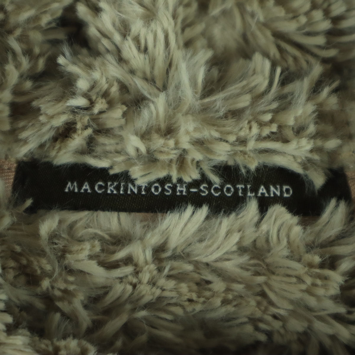 Mackintosh マッキントッシュ スコットランド製 長袖 キルティングジャケット 34 ベージュ レディース