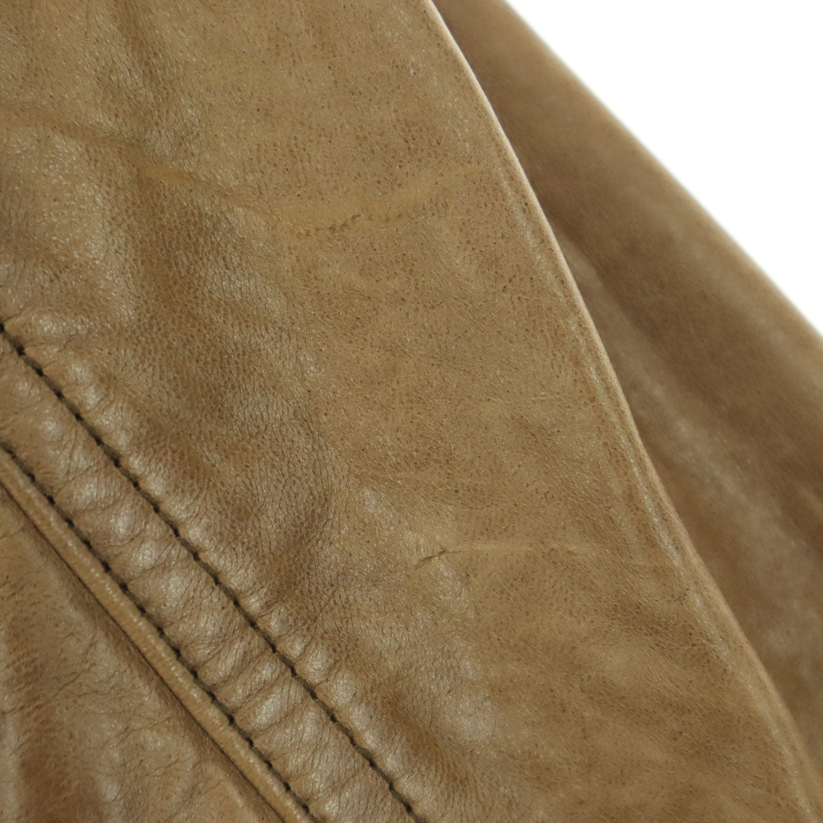 GRACE CONTINENTAL グレースコンチネンタル 長袖 フード付き レザーコート 36 ブラウン 羊革 レディース