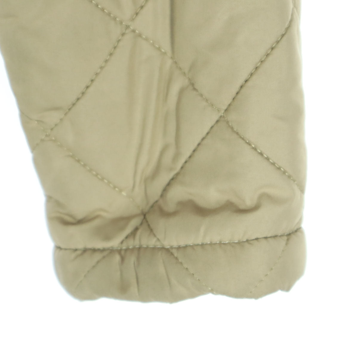 Mackintosh マッキントッシュ スコットランド製 長袖 キルティング 中綿コート 34 ベージュ レディース