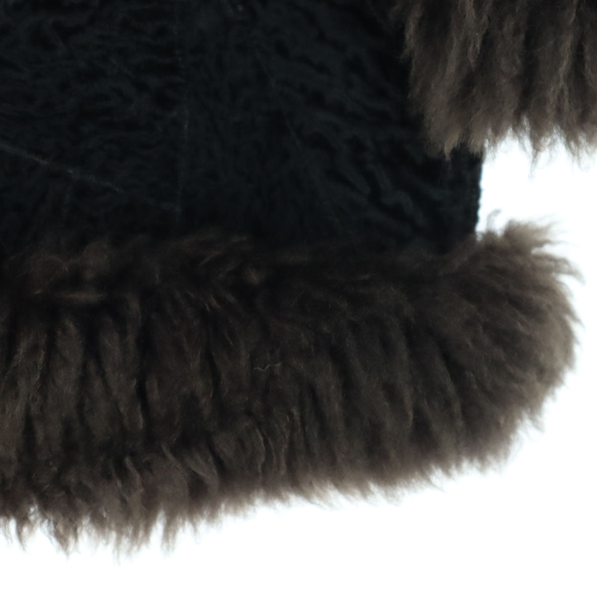 長袖 リアルファー ムートンコート M ブラック 羊毛 レディース