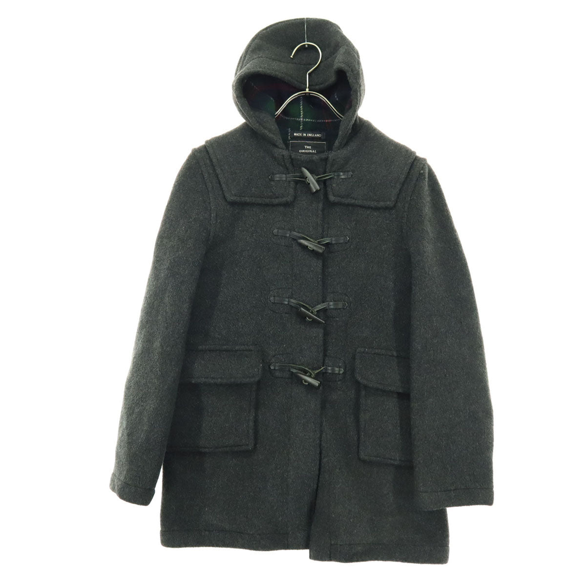 Gloverall グローバーオール イギリス製 ダッフルコート 9 グレー レディース