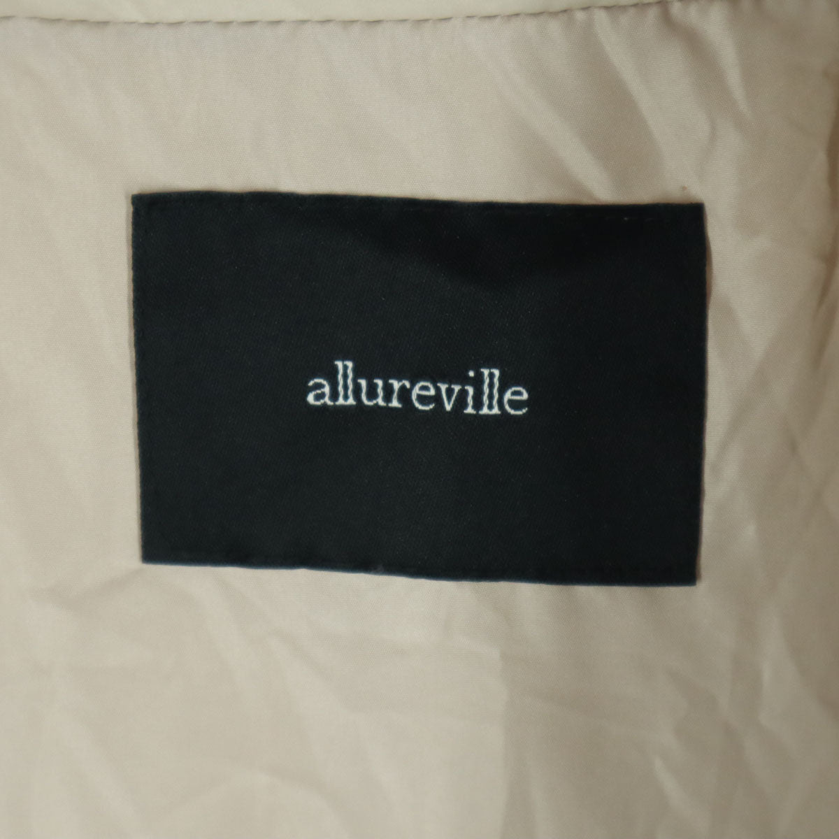 美品 allureville アルアバイル 長袖 ダウンジャケット 2 ピンク レディース