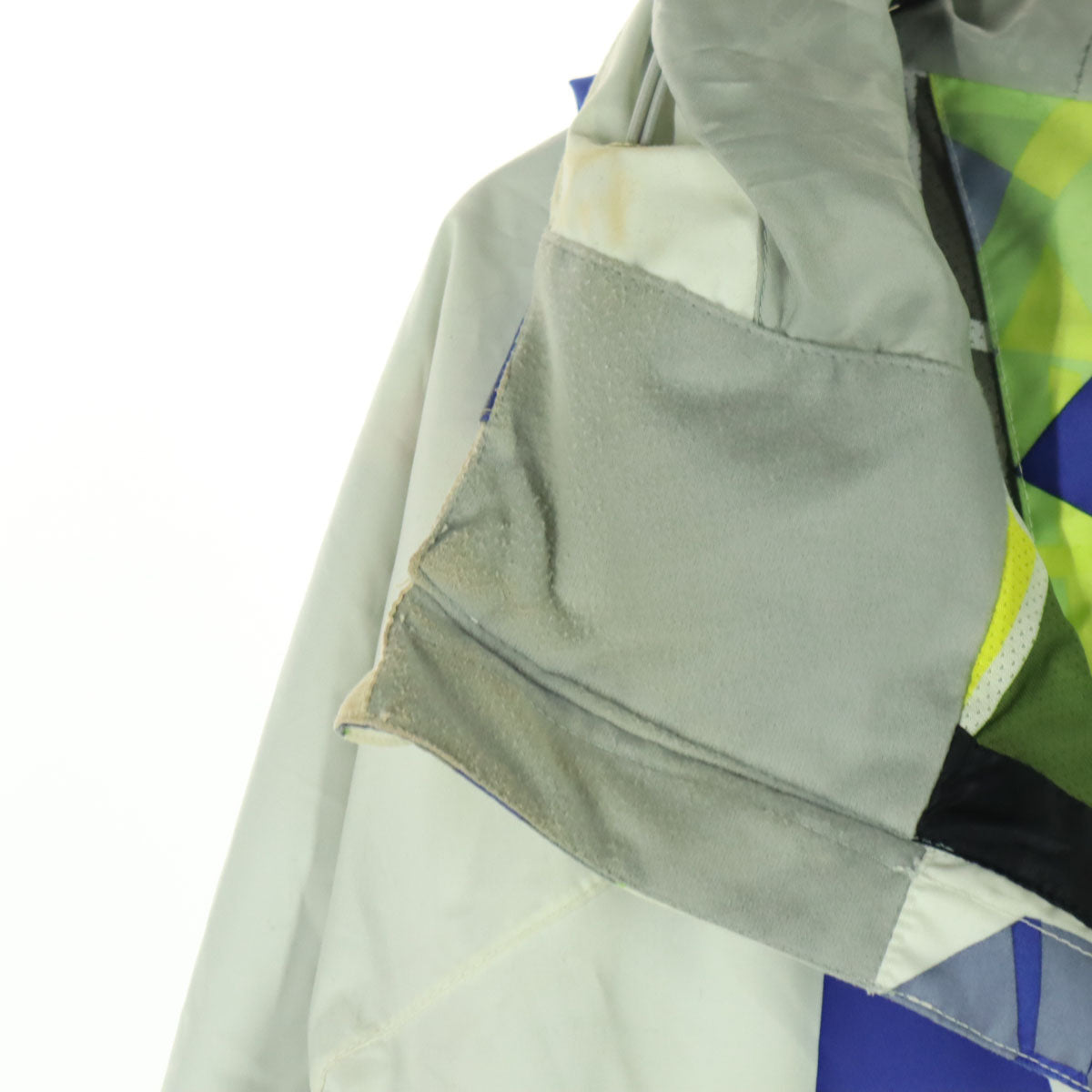 VOLCOM ボルコム 総柄 スノーボード 長袖 ウェア S ホワイト系 メンズ