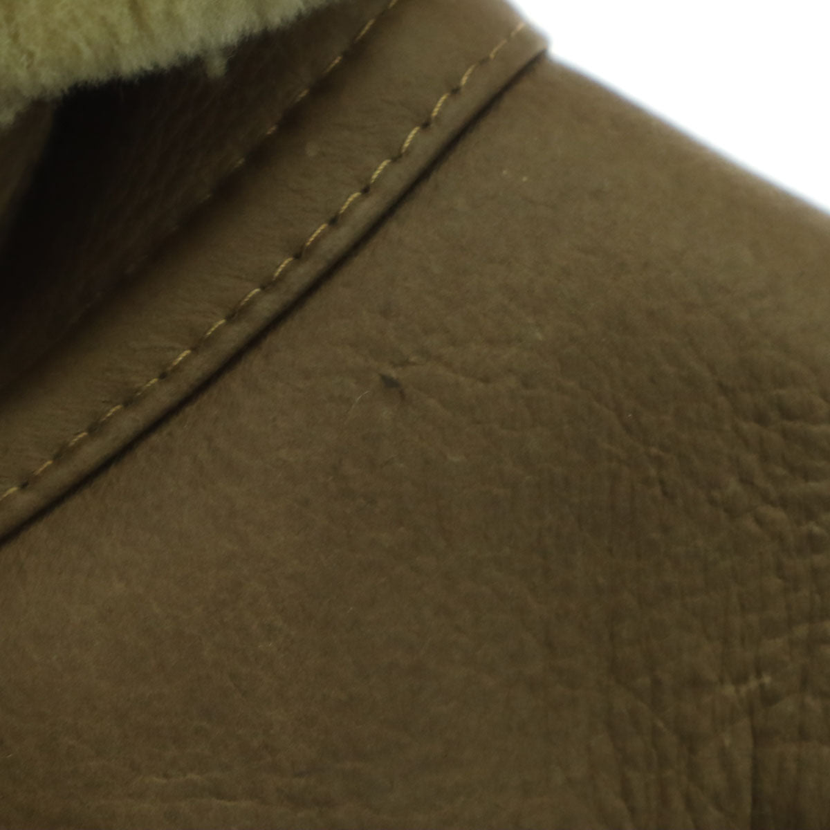 roberto massini ロベルトマッシーニ ブルガリア製 長袖 ムートンジャケット L ブラウン メンズ