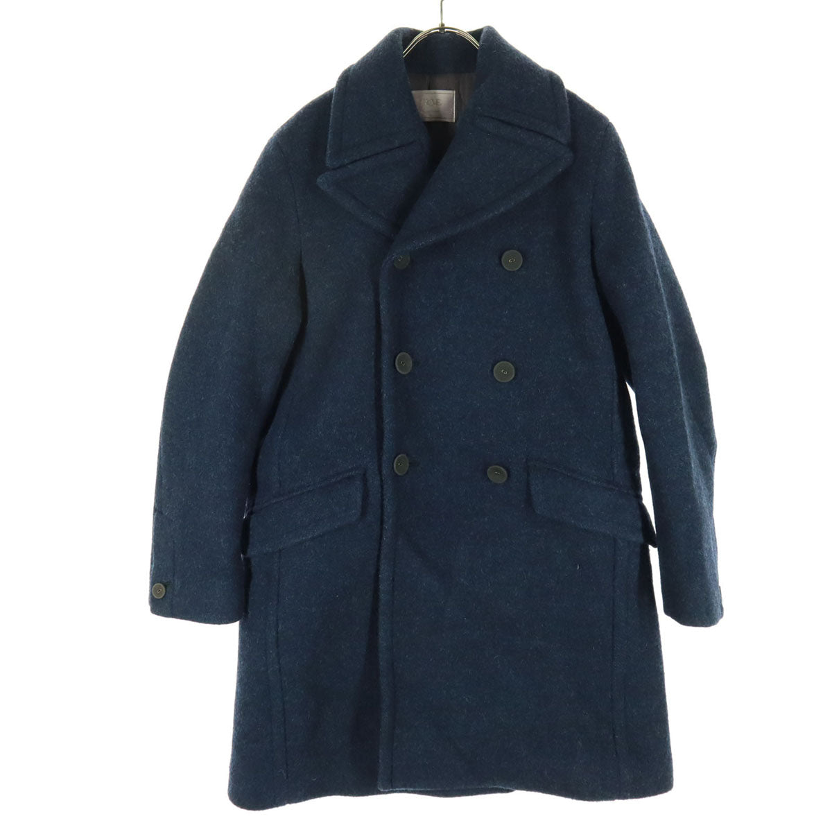 TROVE トローブ 長袖 ウール ピーコート 40 ネイビー メンズ