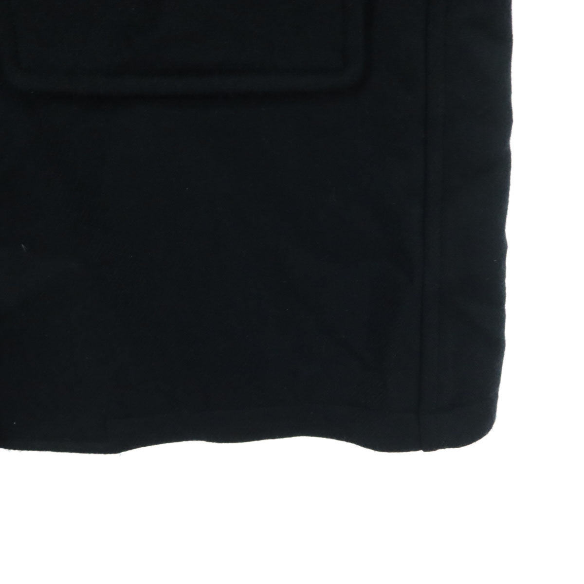 美品 LIDNM リドム 長袖 ウール チェスターコート M ブラック メンズ