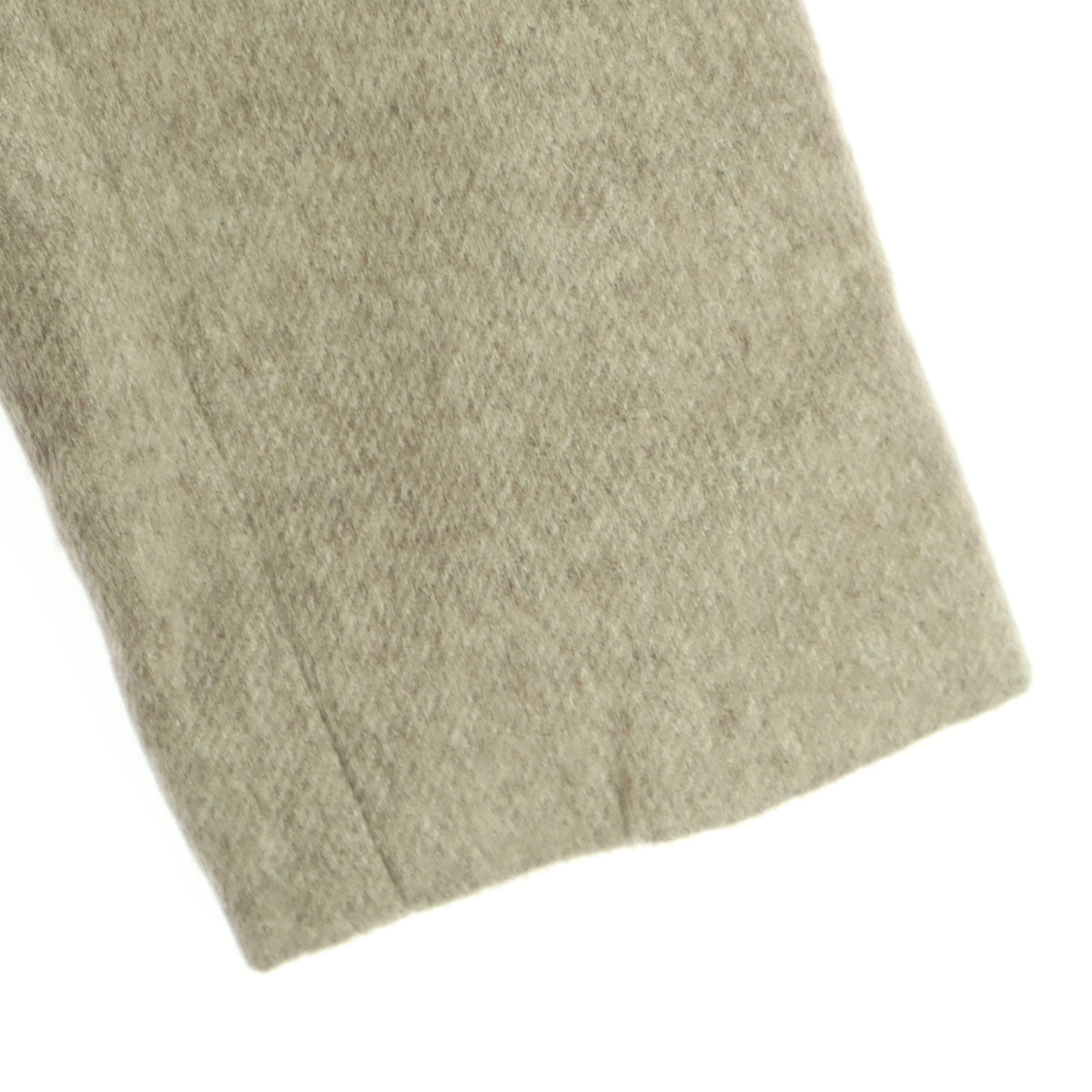 美品 Kiton キートン イタリア製 長袖 ガウンコート 38 ベージュ レディース