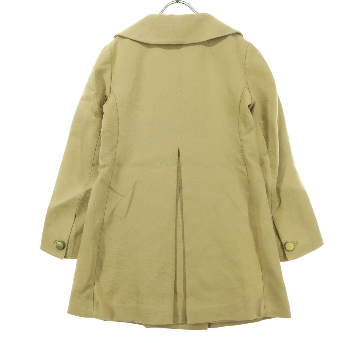 J&M Davidson ジェイアンドエムデヴィッドソン 日本製 長袖 ピーコート 10 ベージュ レディース