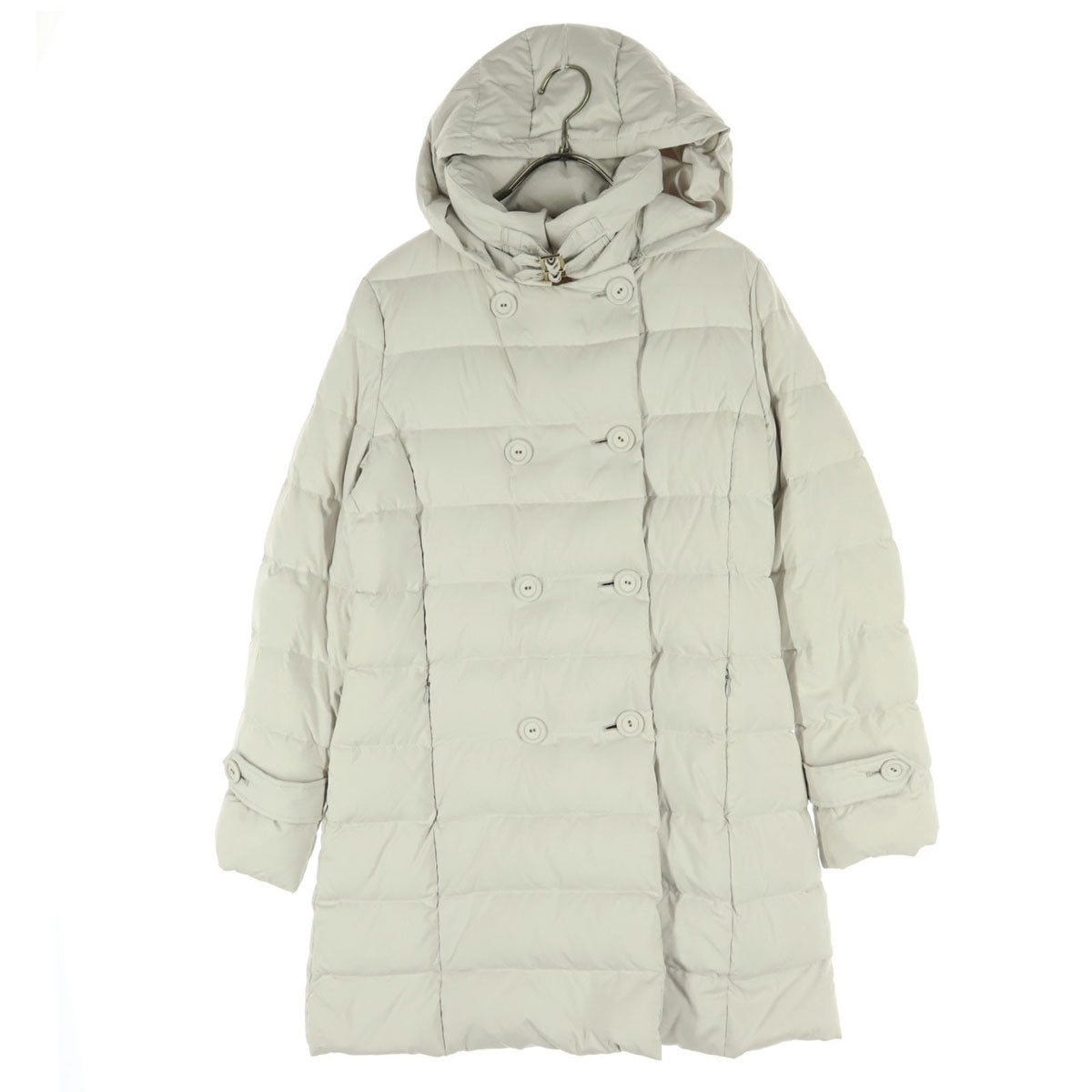 green label relaxing グリーンレーベルリラクシング 長袖 ダウンコート 38 ホワイト系 ユナイテッドアローズ レディース
