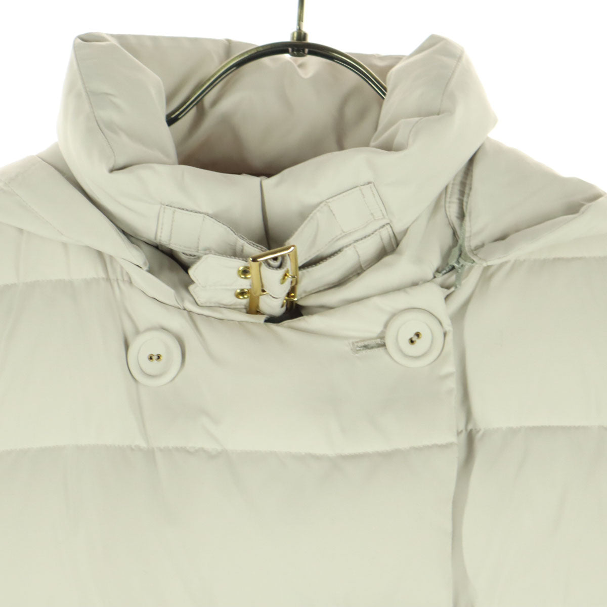 green label relaxing グリーンレーベルリラクシング 長袖 ダウンコート 38 ホワイト系 ユナイテッドアローズ レディース