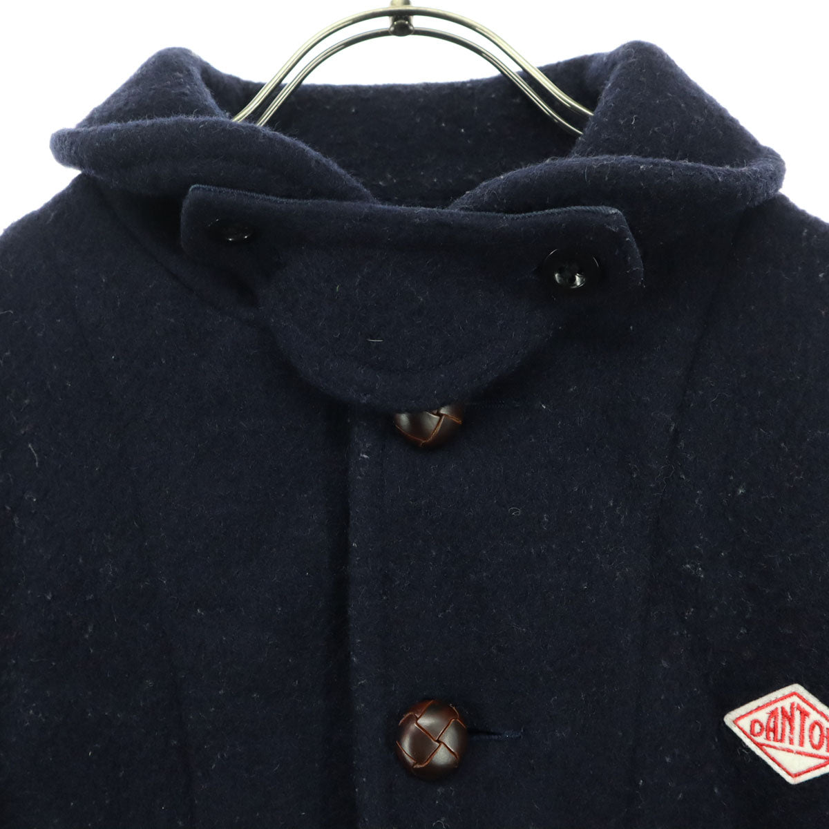 Danton ダントン 日本製 長袖 ウールジャケット 36 ネイビー レディース