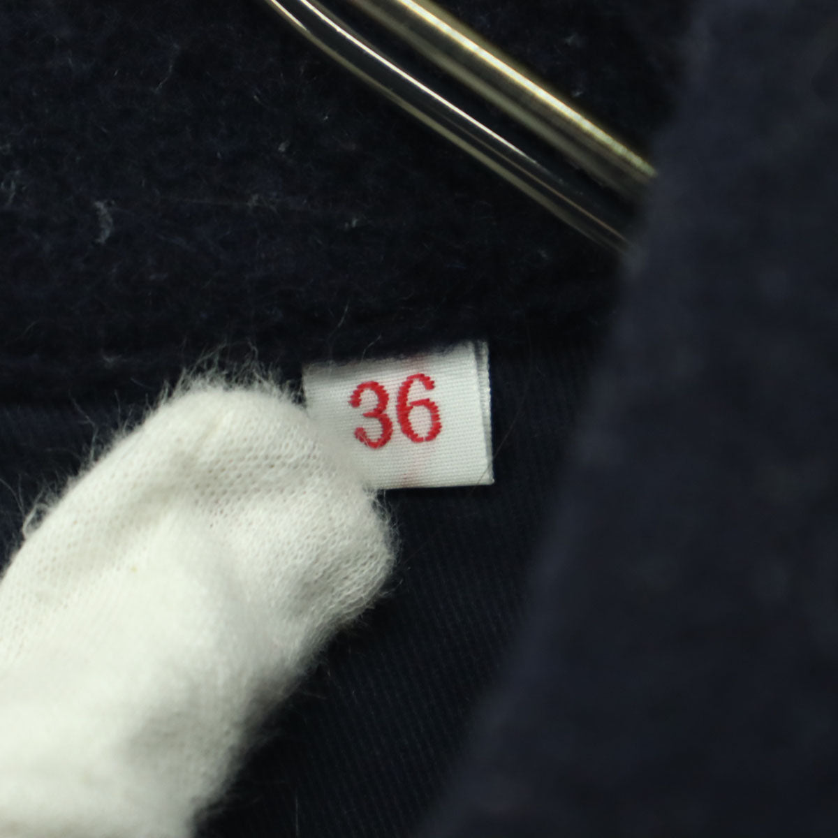 Danton ダントン 日本製 長袖 ウールジャケット 36 ネイビー レディース