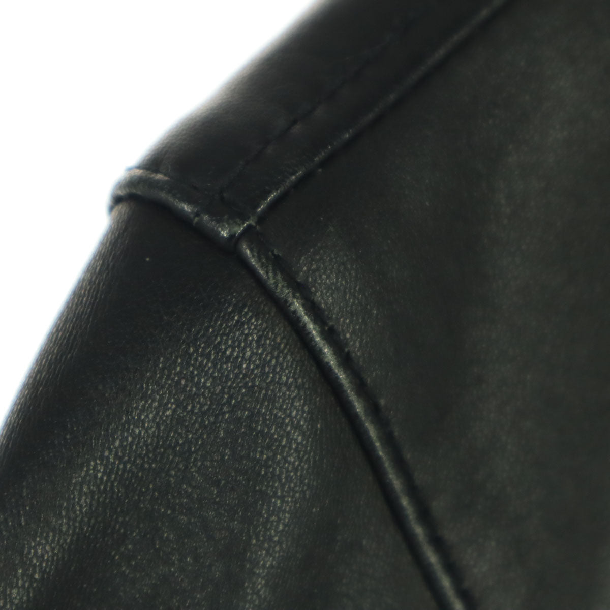 collective コレクティブ 長袖 レザー シングルライダースジャケット S ブラック 羊革 レディース