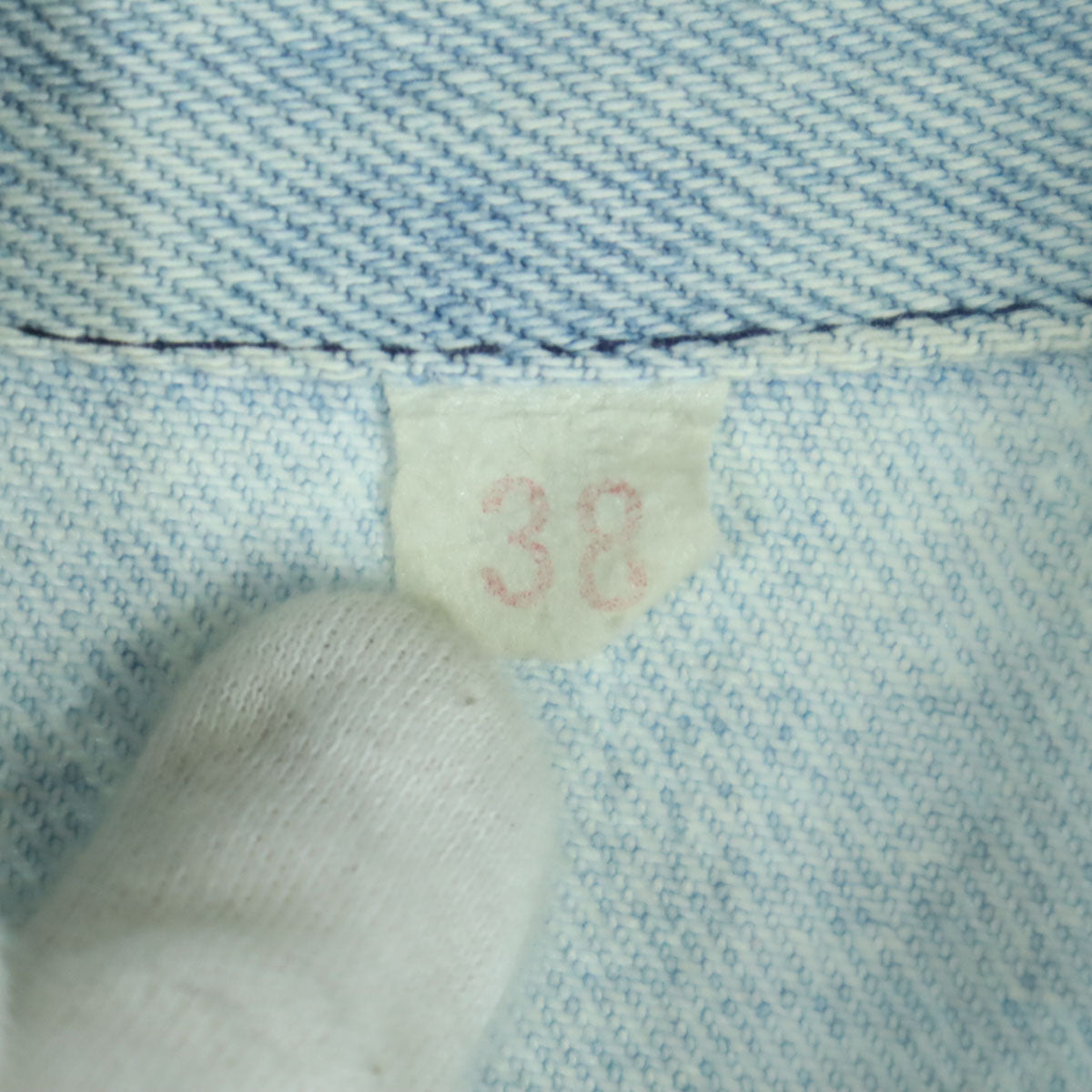 Lee Cooper リークーパー オールド 長袖 デニムジャケット 38 ブルー メンズ