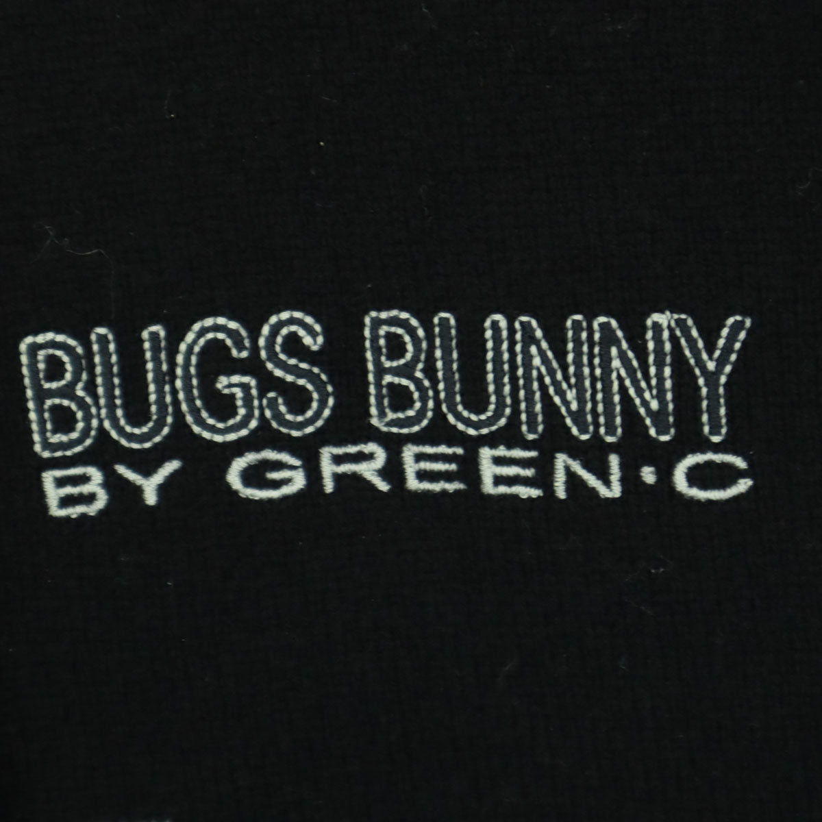 GREENCLUBS グリーンクラブ 日本製 カシミヤ混 キャラクター 長袖 セーター 4 ブラック メンズ