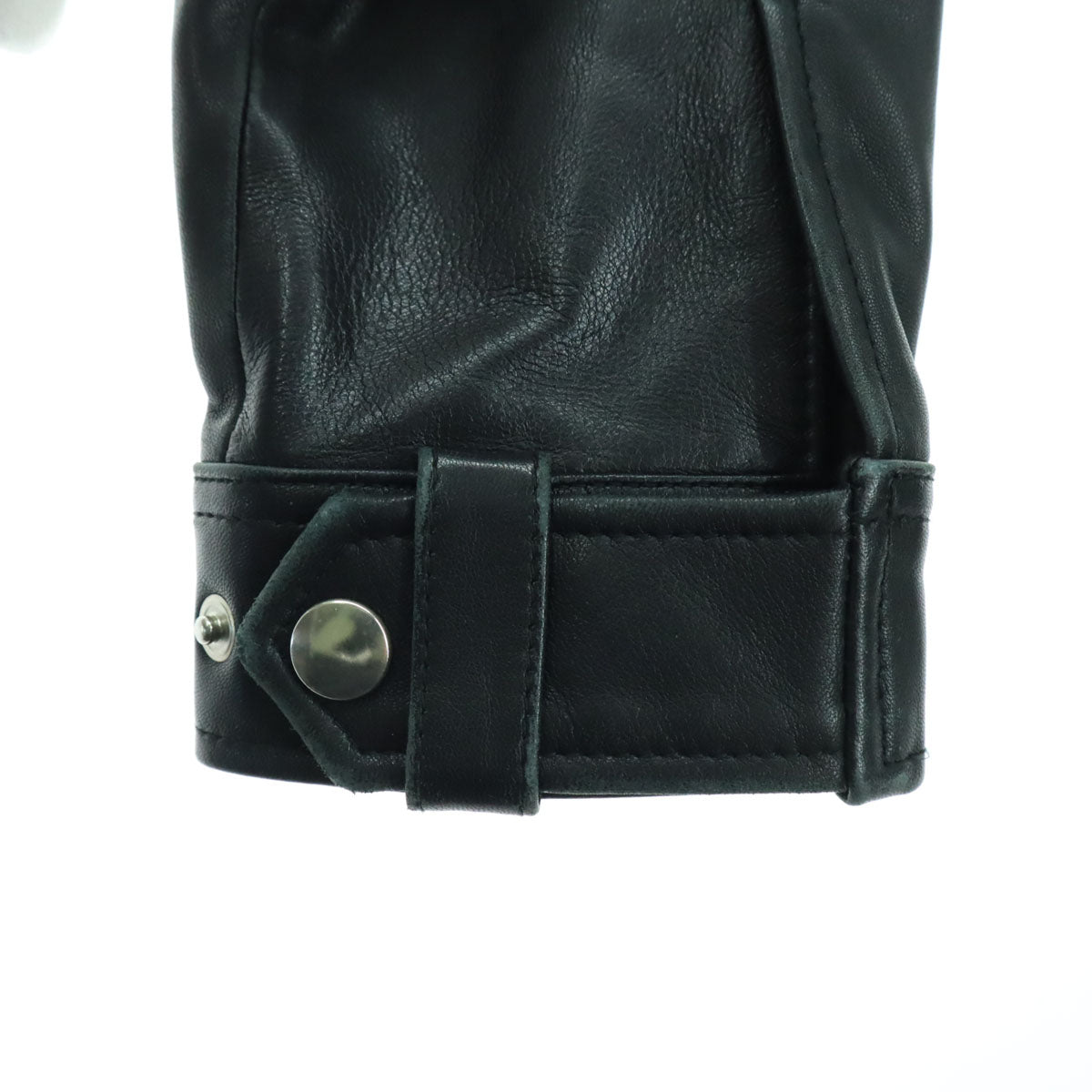 AZUL by moussy アズールバイマウジー 長袖 レザー ダブルライダースジャケット S ブラック 羊革 レディース