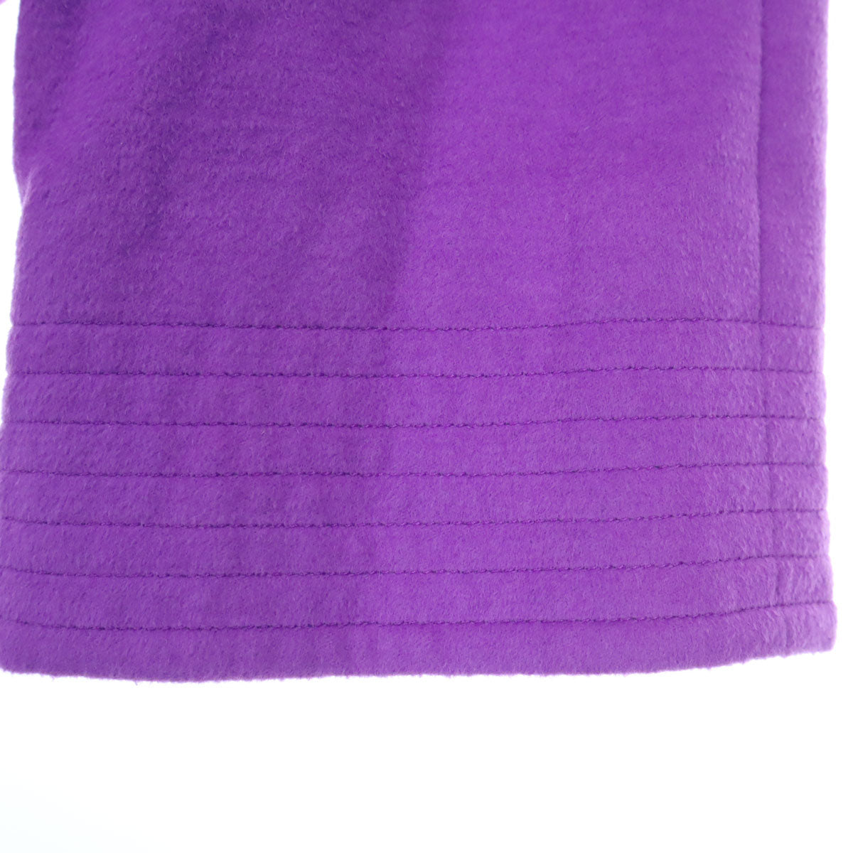 curastyle キュアスタイル 日本製 長袖 ウールコート 40 パープル レディース