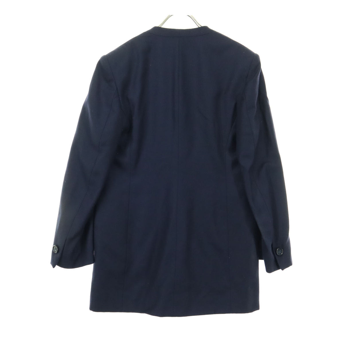 CINZIA ROCCA シンツィアロッカ 長袖 ノーカラー テーラードジャケット ブラック レディース