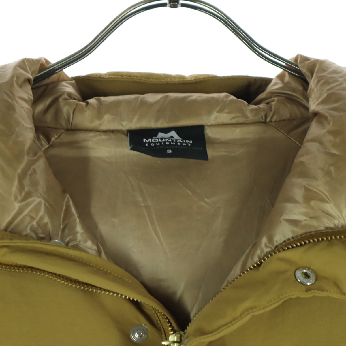 MOUNTAIN EQUIPMENT マウンテンイクイップメント 長袖 ダウンジャケット S ブラウン系 メンズ