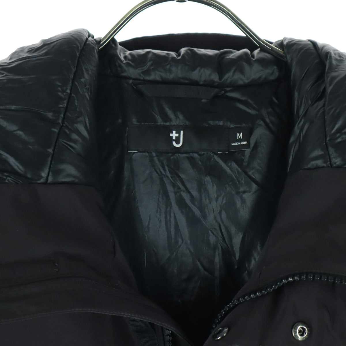 UNIQLO +J ユニクロ プラスジェイ 長袖 フード付き ダウンジャケット M ブラウン メンズ