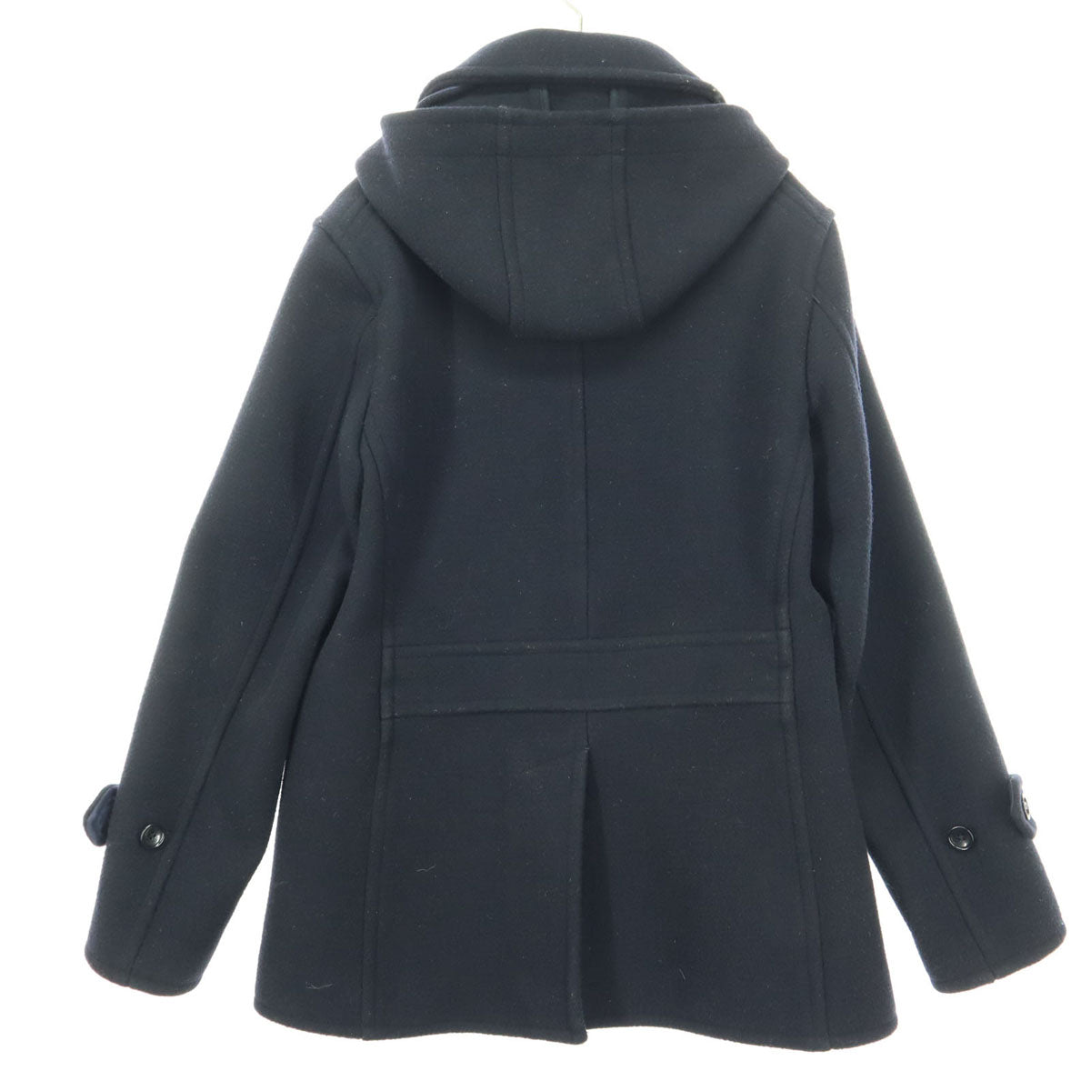 美品 URBAN RESEARCH アーバンリサーチ 長袖 ウール フーディジャケット M ブラック レディース